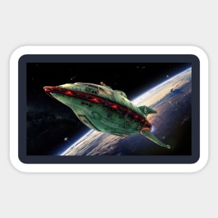 Planet Express in Space v.2 Sticker